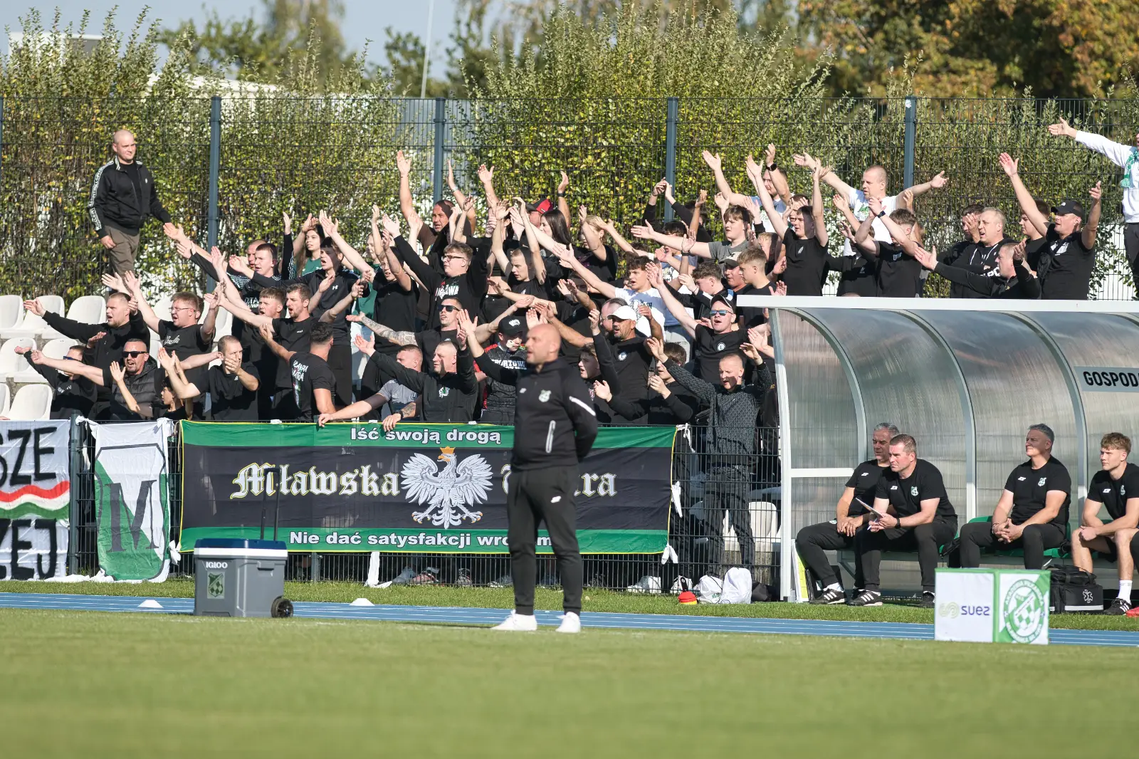 Mławianka - Świt NDM. 2:4  Kibice